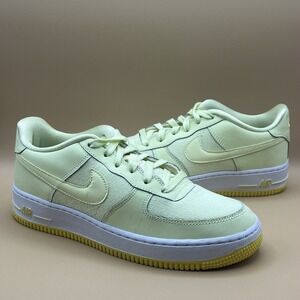 2018 Nike Air Force 1 Low LV8 Yellow Lime - Youth Size 7 Women's Size 8.5 Used
